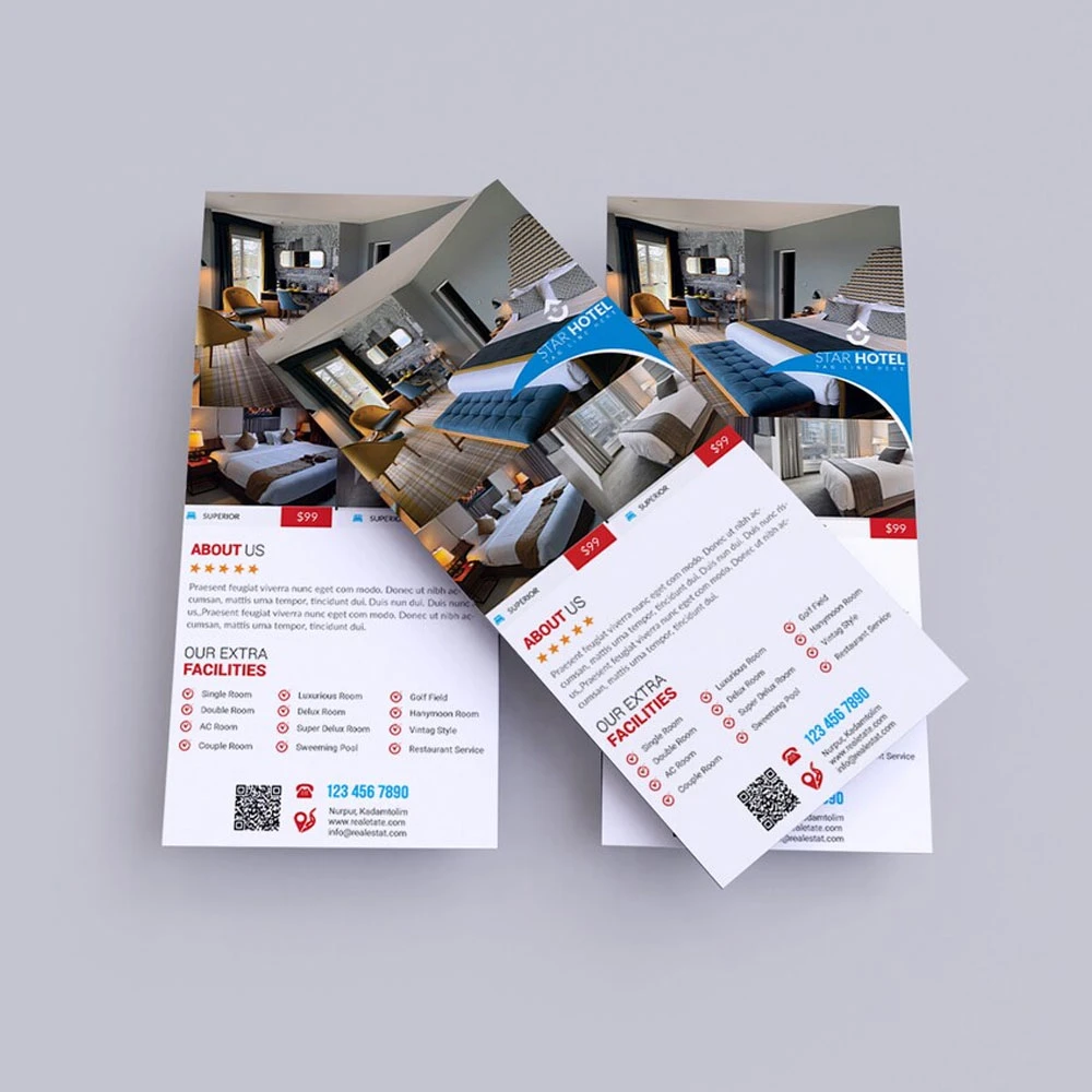 Elevate Your Brand With Premium Flyers A4 A5 A6 Sizes Tailored Business Promo For Targeted Company Advertising Printing Service