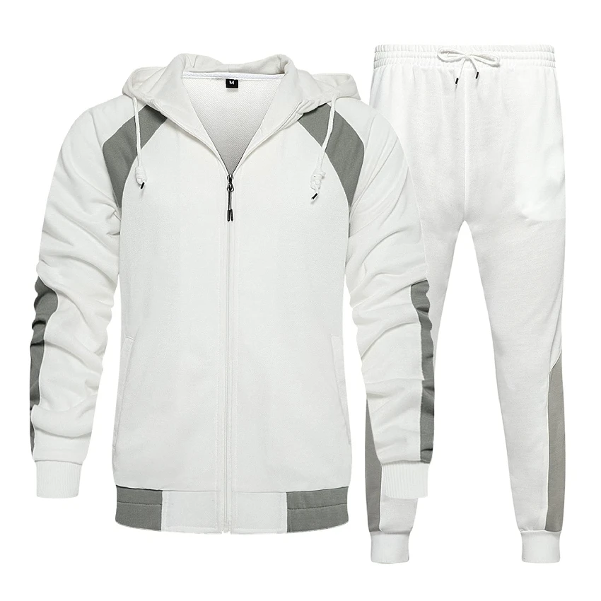 wholesale oversized cotton fleece custom sweatsuits jogger two pieces sets tracksuits for men jogging polyester unisex tracksuit