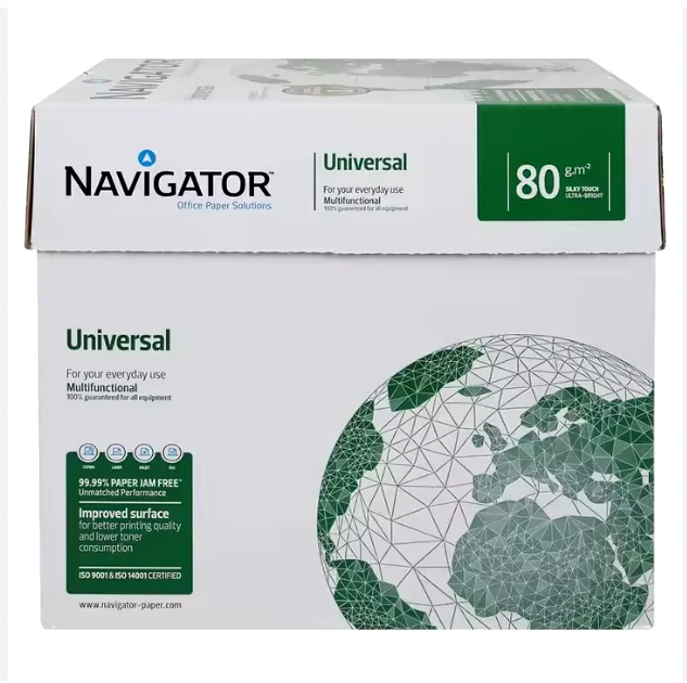 BULK 500 Sheets Per Ream 5 Reams Per Box Navigator A4 Copy Paper International Size A4 /Buy Navigator Discovery Paper 80g