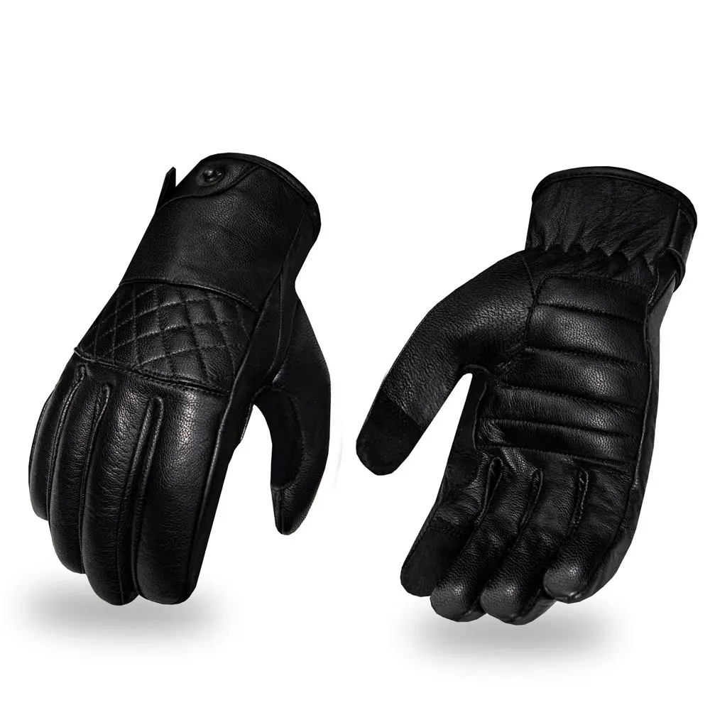 Best-quality manufacturer leather gloves motorcycle safety glove sports working training racing gloves for sale