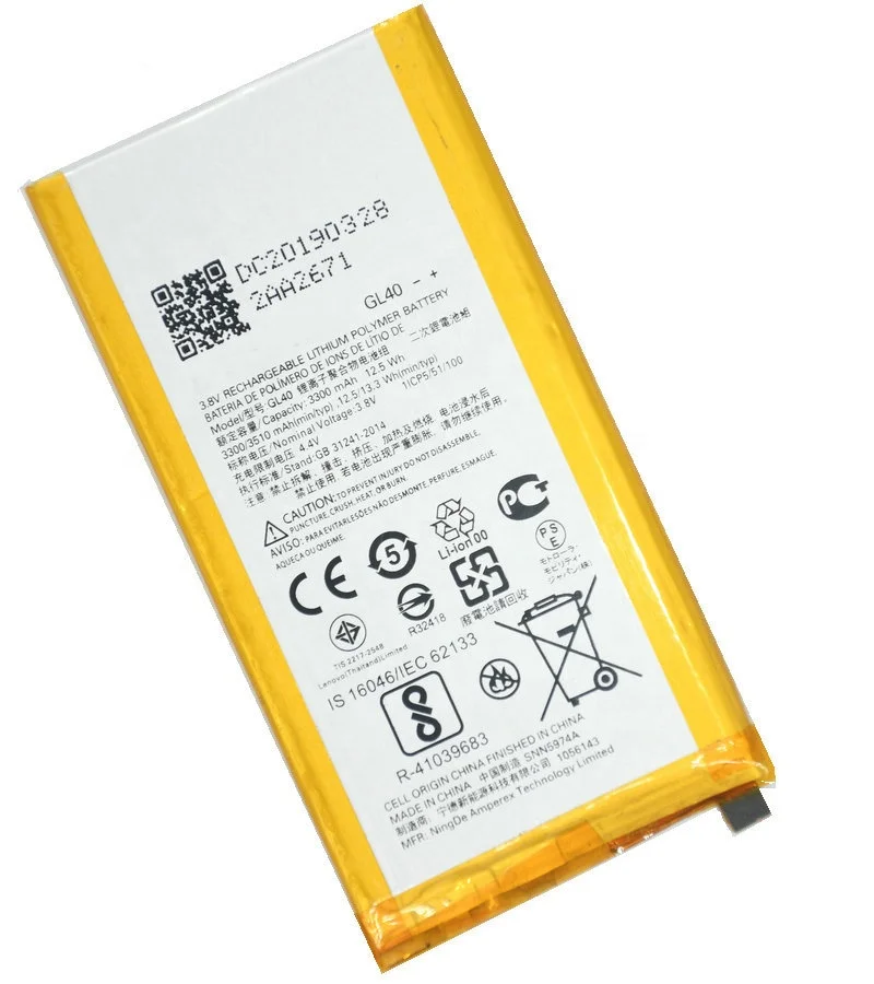 NEW GL40 Battery For Moto Z Play Droid XT1635 XT1635-01 XT1635-02 XT1635-03 3300mAh