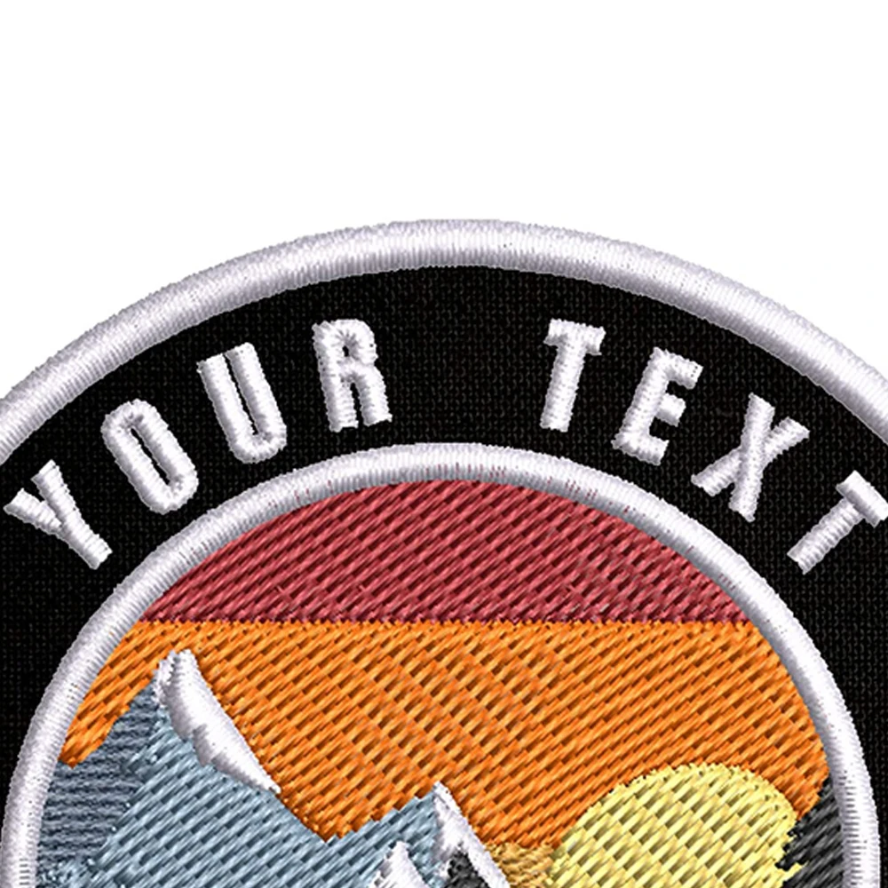 Machine made Decorative Super hero Embroidered Patch iron on back custom school patches in Low price