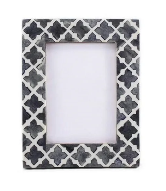Hot Selling Rectangles Shape Decorative Horn Photo Frame Room Decor Picture Photo Frame Vintage Decor Frame For Wholesale Price
