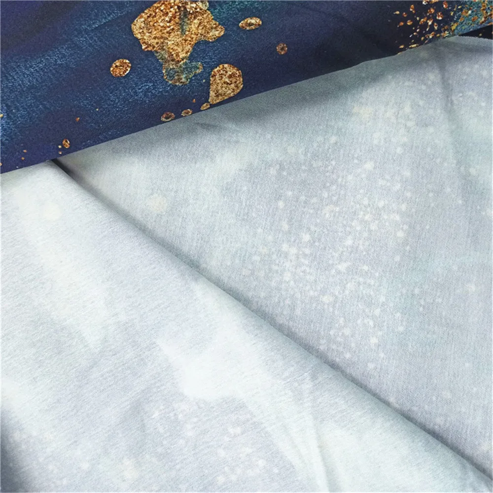 China Wholesale Ready Stock Customized Design Twill Print 100% cotton poplin printed fabric