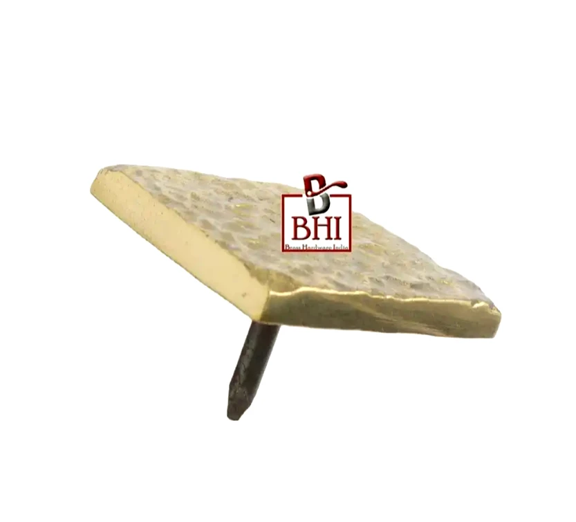 Bronze Metal  Square Domes Finish Copper Antique (38x38mm)