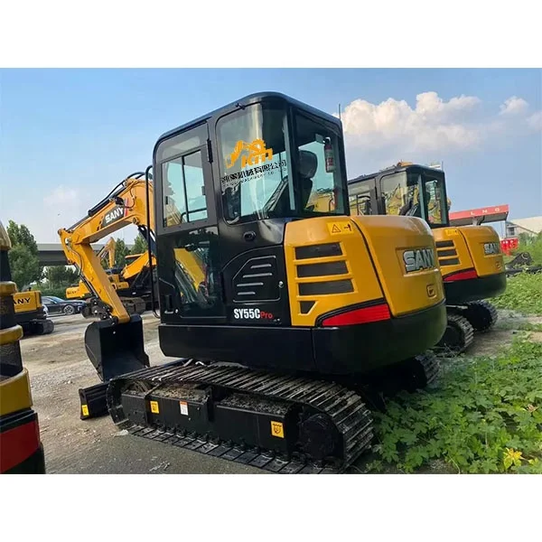 Sany For Sale Sy55c Pro Excavator Crawler Micro 5ton Sany Mini Excavator At Low Price China Brand Sany Sy55c 5ton NEW
