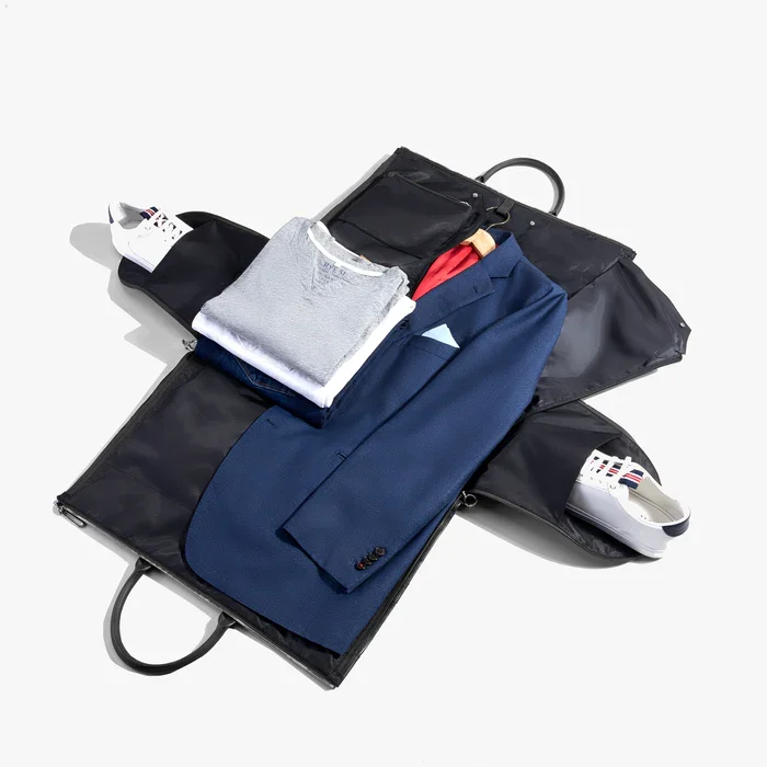 Convertible Garment Bag with Shoulder Strap Carry on Garment Duffel Bag for Men Women - 2 in 1 Hanging Suitcase Suit Travel Bags