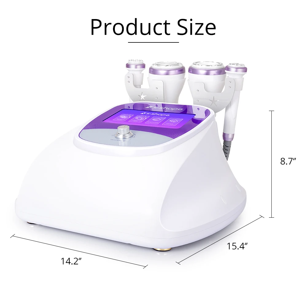 Hot sale Cavitation 2.5 30K S Shape Body Fat Reduce Slim RF EMS Face Skin Lift EL Beauty Salon Equipment