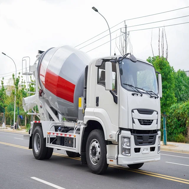 Heavy Truck 8m3 Concrete Cement Mixer Tank Truck Wholesale Used Price Fast Shipping Best Price Buy Now