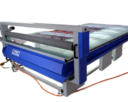 LEFU 1700mm*4000mm 4m Length Cold and Hot Flatbed laminator Applicator Table for Glass or KT Board