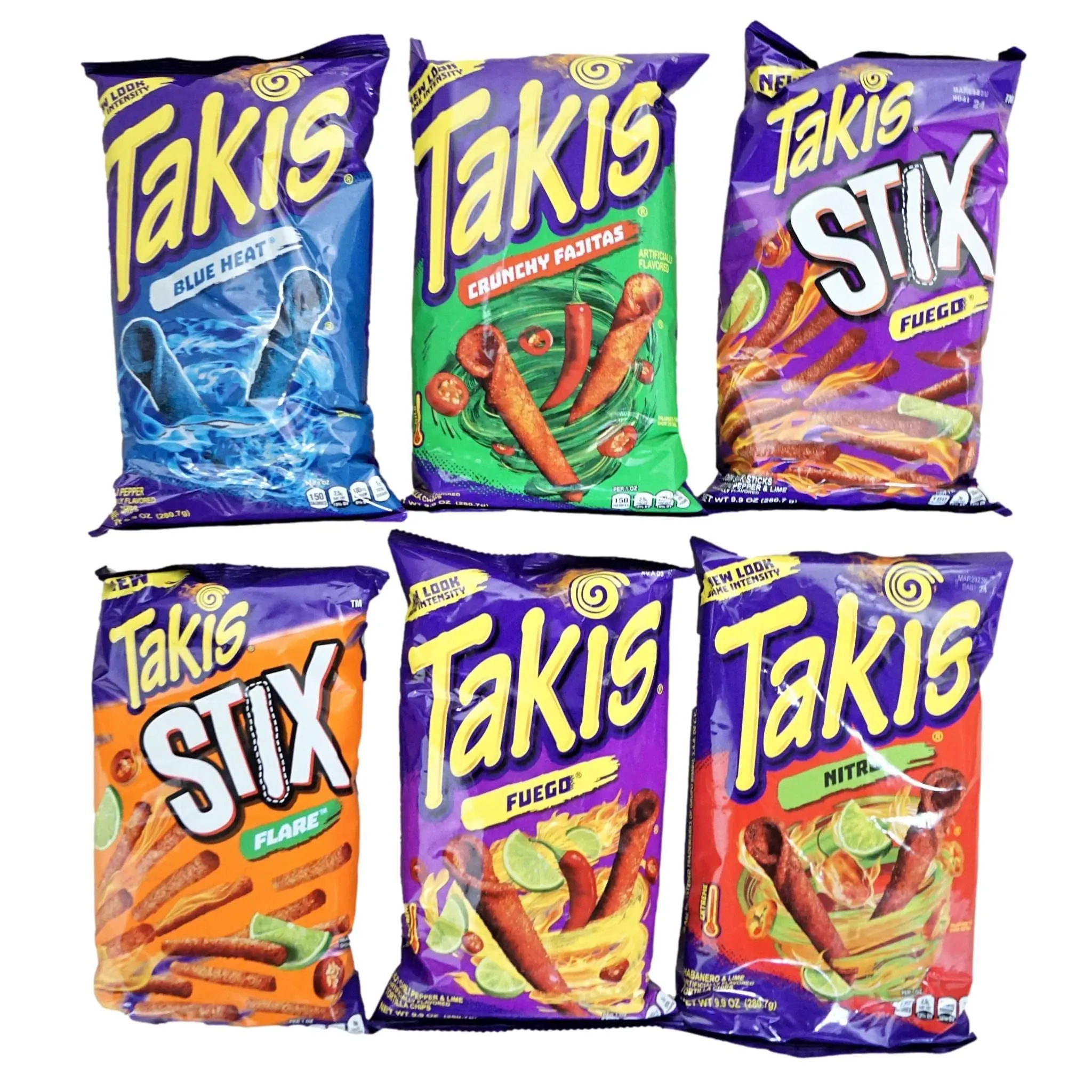 Оптовая продажа, Takis Fuego, 70 г, лучшие скрученные чипсы из тортильи/Takis Blue Heat 114 г