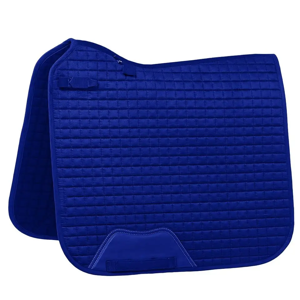 2023 Dressage and Jumping Style Horse Saddle Pad Cotton Filled with Polycotton Lining for Horse Riding