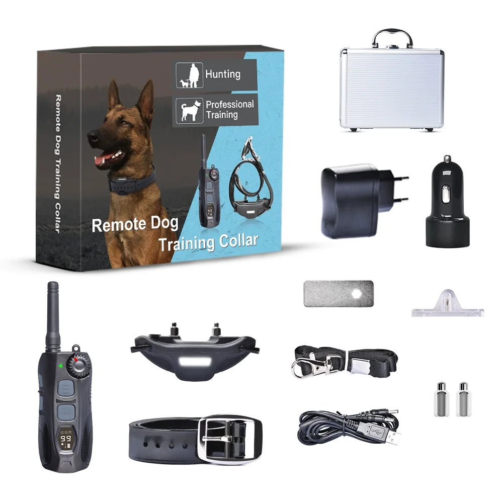 2023 top seller Dog Training Collar Shock Collar for 2 Dogs with Remote Range 1.25M|Beep Vibration and Shock Adjustable