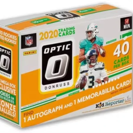 Doorstep Delivery for Panini-N F L 2020 Donruss Optic Football Trading Card Mega Box