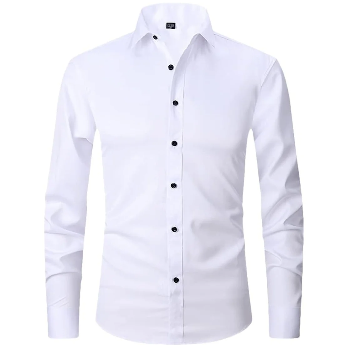 Cotton Pique Custom your own Designs Long Sleeves Dress Shirts for Men Luxury Quality Vietnam Manufacturer