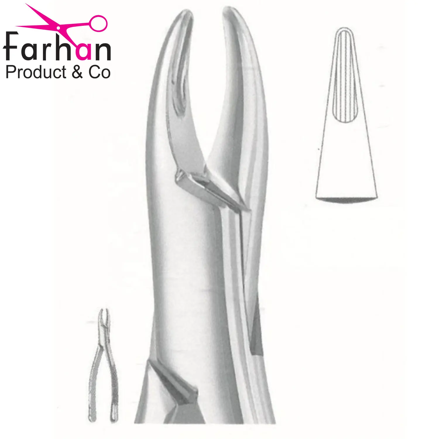 Dental Tools Orthodontic Tooth Extraction Forceps English Pattern/ Dental Extracting Forceps