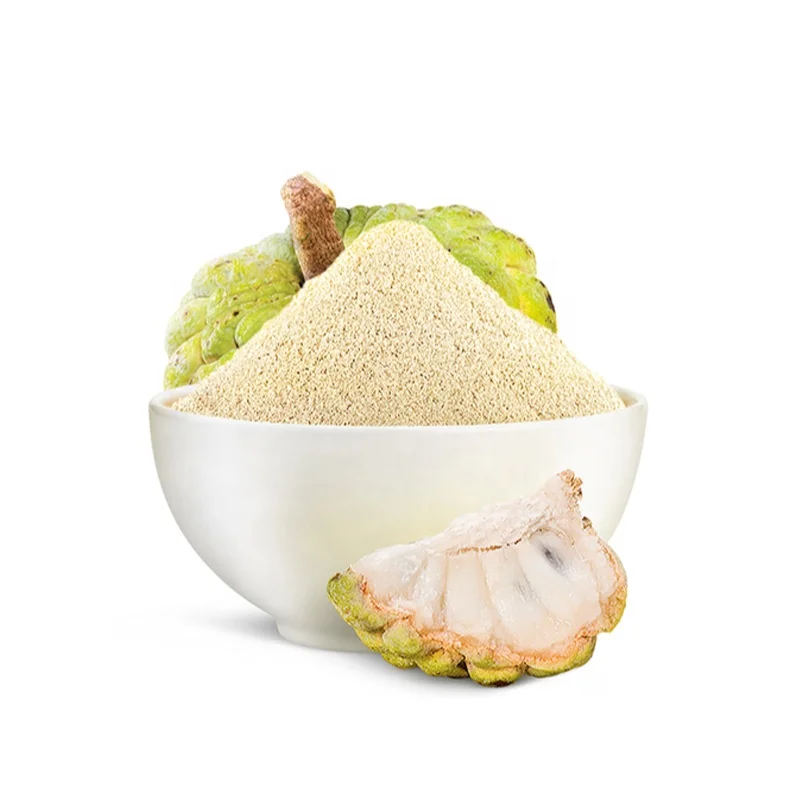 Certificated Manufacturer Supply Freeze Dried Custard Apple Fruit Powder Apple Juice Concentrate Powder
