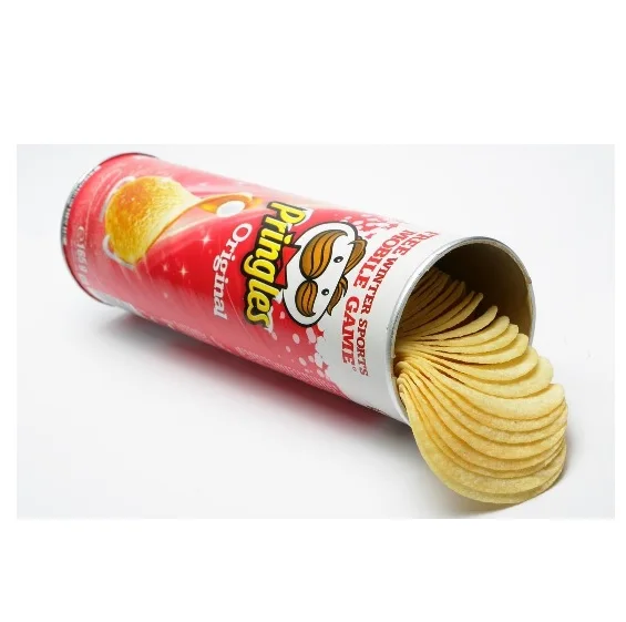Wholesale Pringles Original Brand Flavored Chips All Flavors We Have All The Time Fresh Stock and New Date 165g x 19