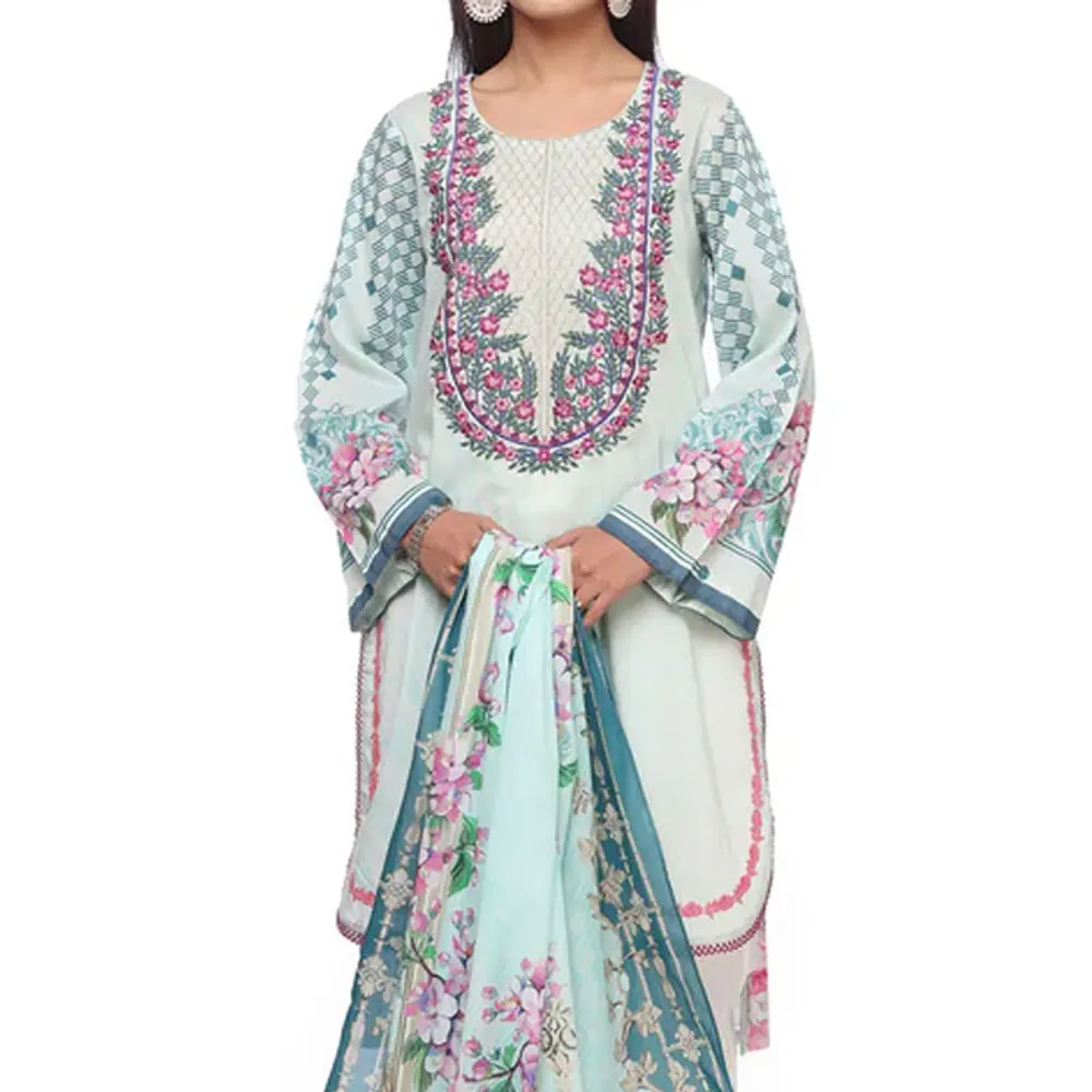 Fashion Women Summer Casual Pakistani Dress Traditional Indian Pakistani Islamic clothing Salwar kameez