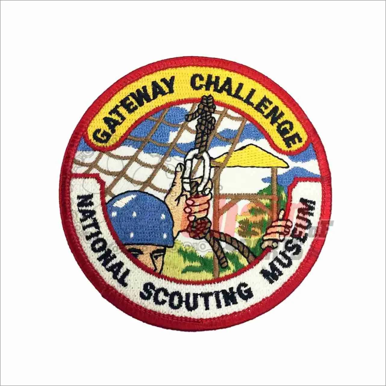 Custom Design High Quality Embroidery Patch Machine / Handmade Made to Order with Custom Logo