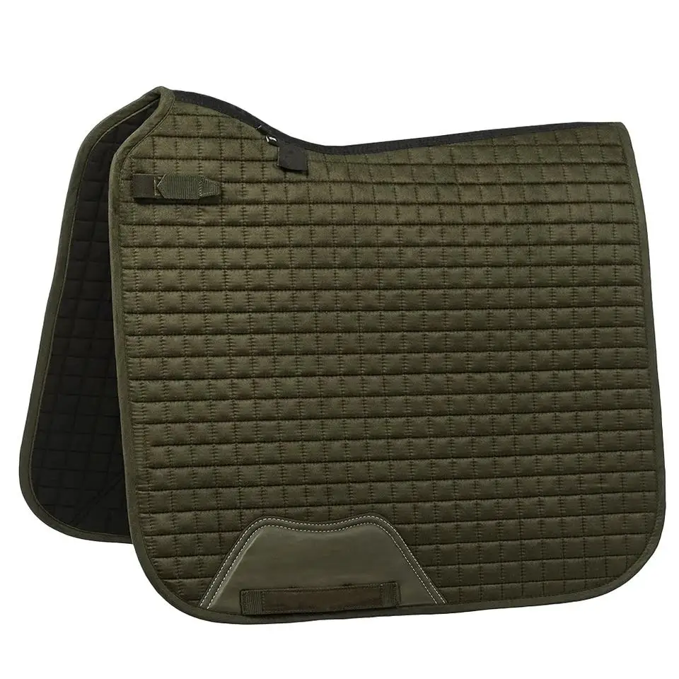 2023 Dressage and Jumping Style Horse Saddle Pad Cotton Filled with Polycotton Lining for Horse Riding