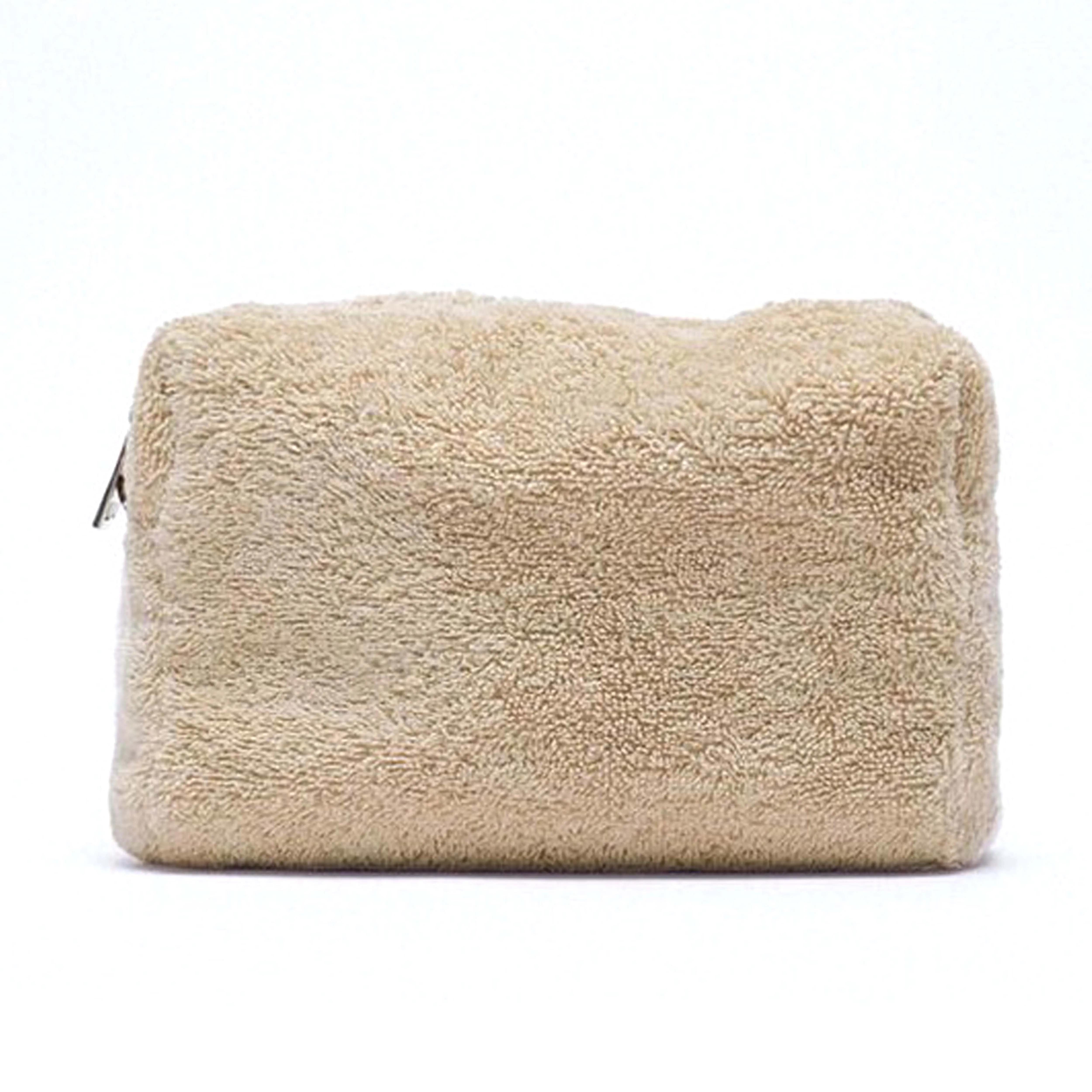 High Quality Fluffy Fur Handmade Personalized Pouch Bag for Women for travel use best to carry brushes and accessories