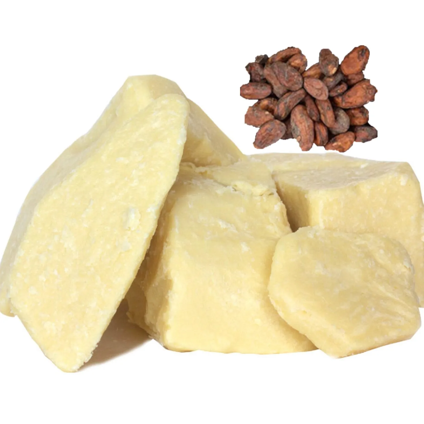 Unrefined Raw Cocoa Butter 100% Theobroma Made From Organic Cocoa Bean for Food, Pharmaceuticals and Beauty Companies