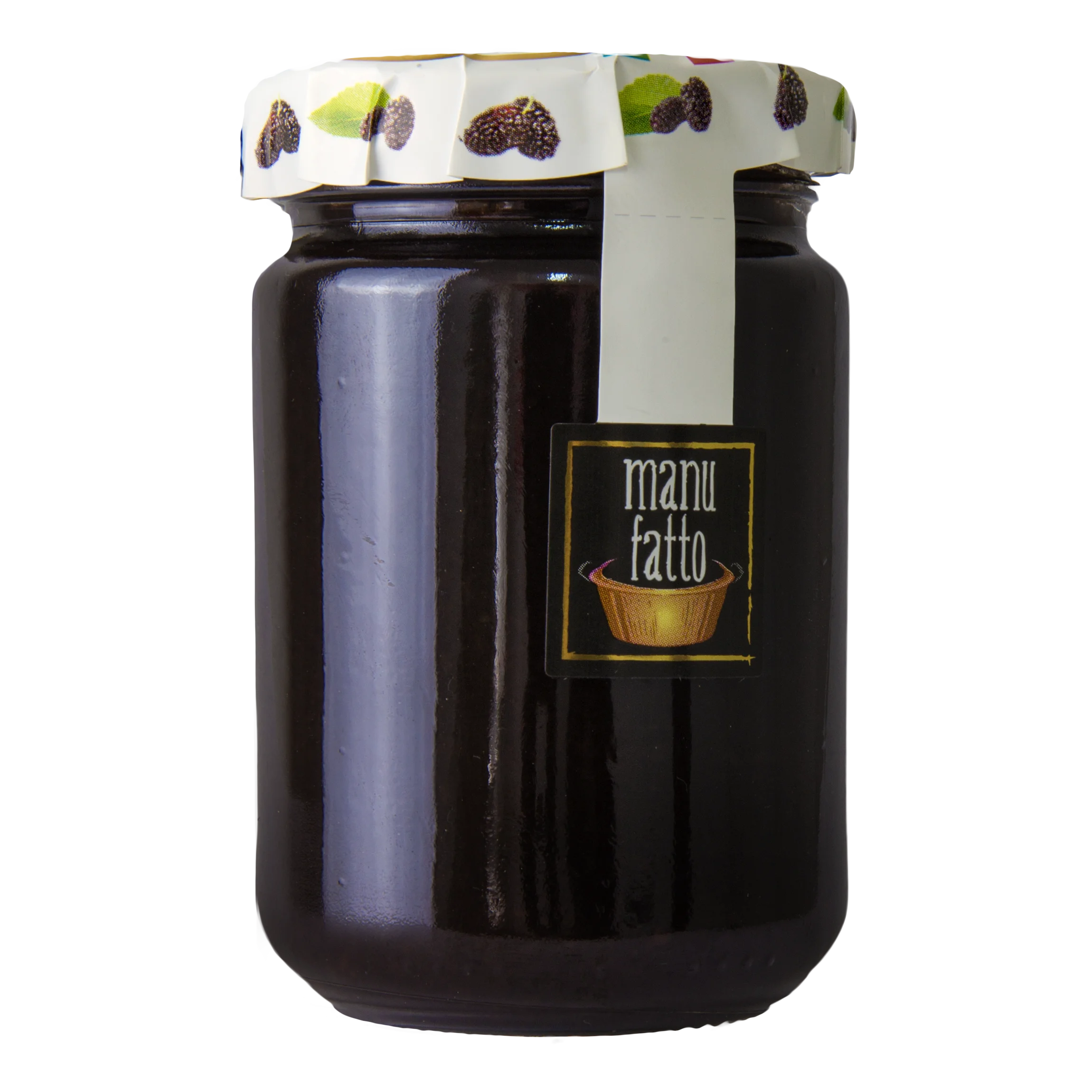 Premium quality Mulberry extra Jam 160g Made in Sicily ideal for breakfast or dessert