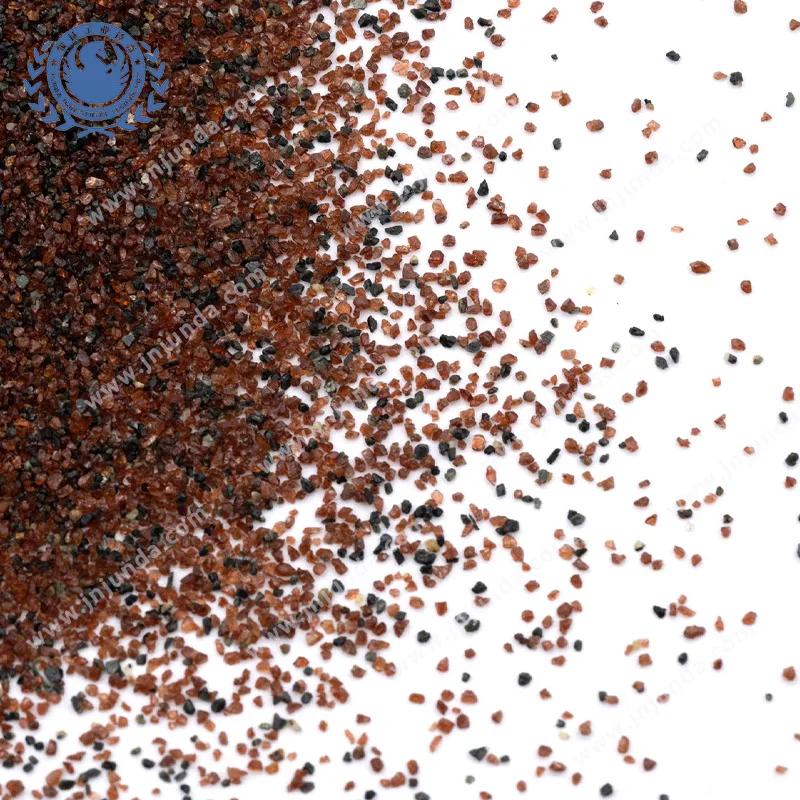 Raw Garnet Sand Prices Abrasive Sandblasting Garnet Export Blasting Abrasives, Waterjet cutting Garnet Sand