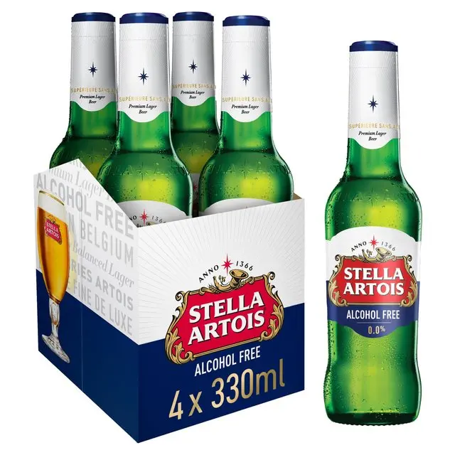 Prices for Stella Artois Premier Lager Beer Cans Stella Artois 24x33cl (Beer) at discount prices