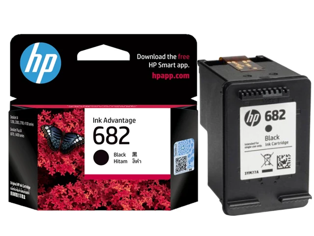 HP 680 черный оригинальный чернильный картридж преимущество (F6V27AA)