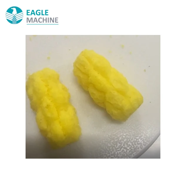extrusion corn puffs/pop corn snack  human food production line making machine