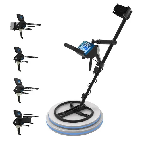 DISCOUNT GER Detect Titan 1000 Metal Detector 3D 5 Multi Systems Deep Geolocator for Gold