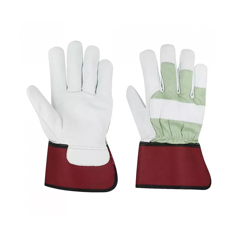 High Performance Cowhide Split Leather Working Safety Gloves Hot Selling Industrial Safety Working Gloves for Hand Protection