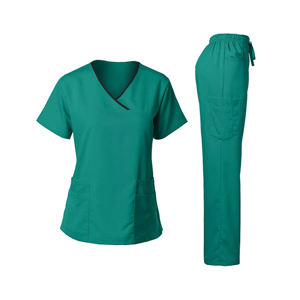 Custom Made Best Quality Women Surgical Suits Medical Scrub Suit Medical Scrub Uniform For Women