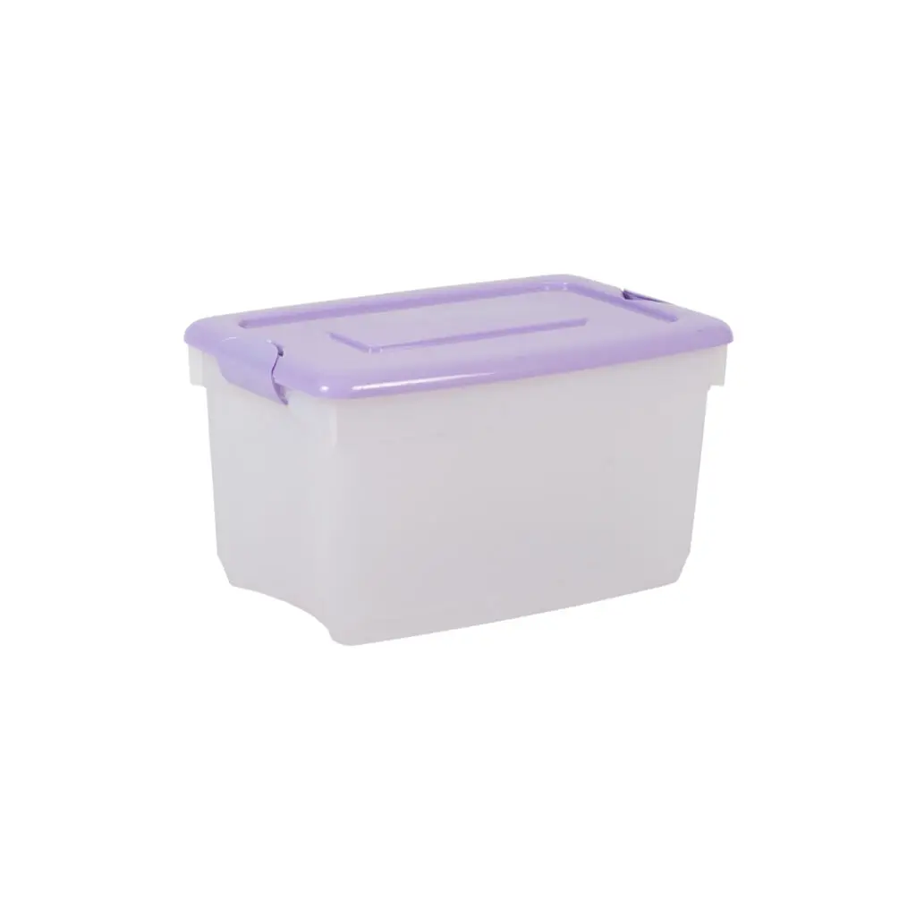 Space saving Colorful Creative Design Multipurpose Plastic Storage Box Container Storage box With Lid W265 x D300 x 465 mm