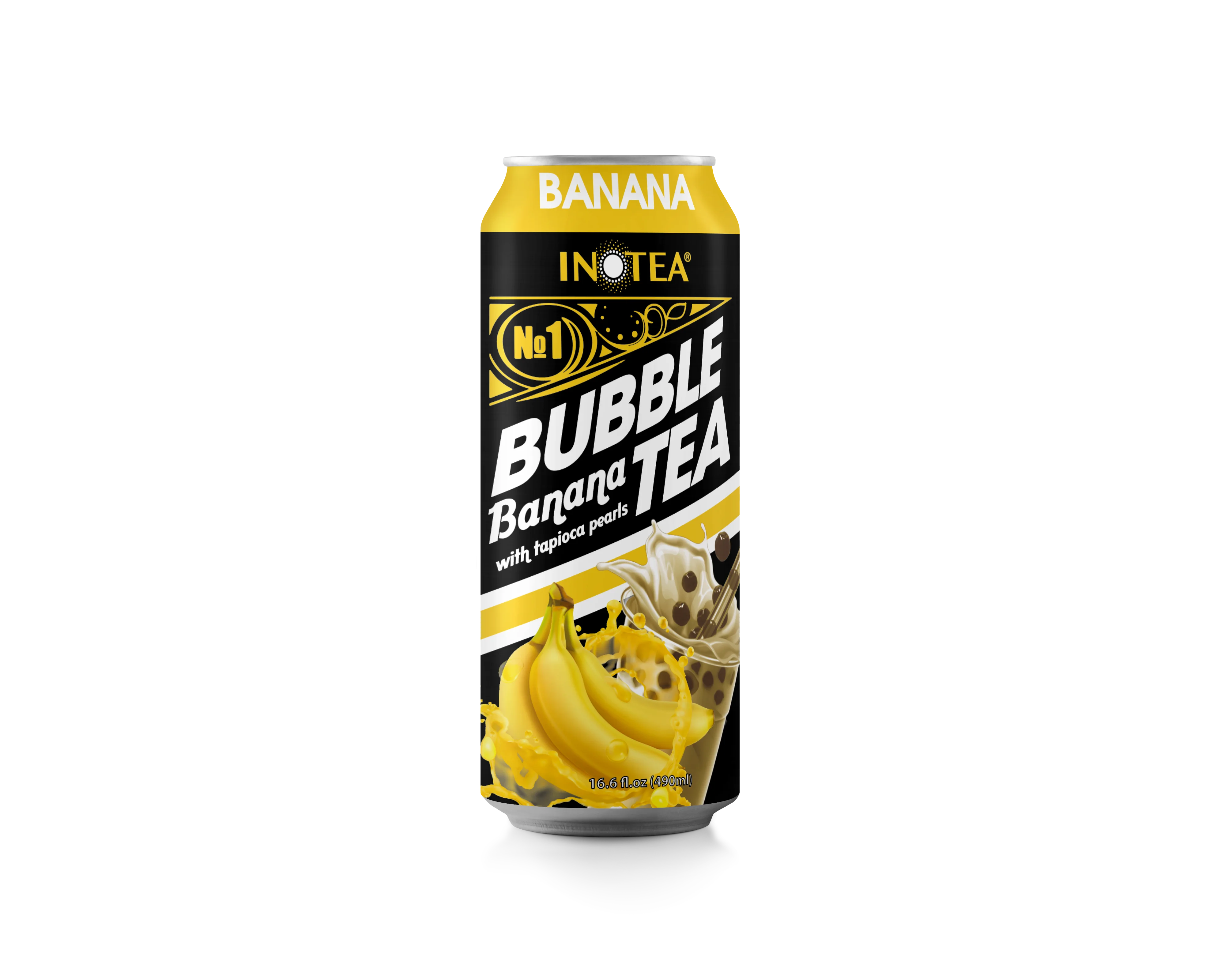 INOTEA 490ml sea salt coffee bubble tea drink