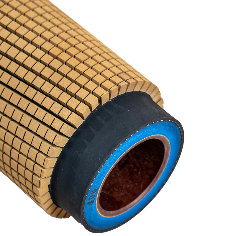 Ceramic Material Brush Roller for Oxide Removal and Surface Treatment Customized OEM Support