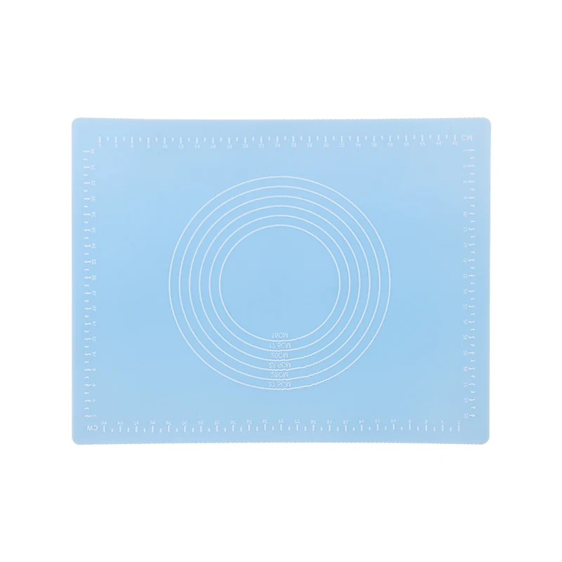 Non Stick Silicone Baking Mat Dough Rolling Mat Heat Resistant Pad Pastry Board with Measurement Silicone Plate  Countertop Mat