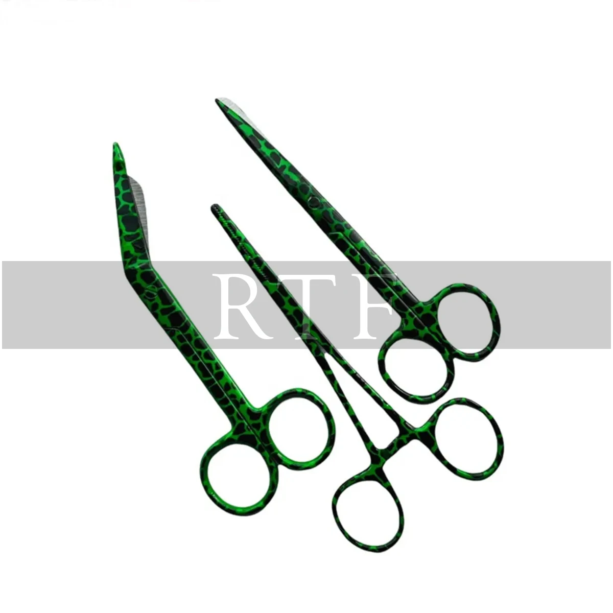 Nurse scissors Set Pink With White Dots Homeostatic Scissor Nursing Care  Medical scissors set for Nurses by Raw To Fine