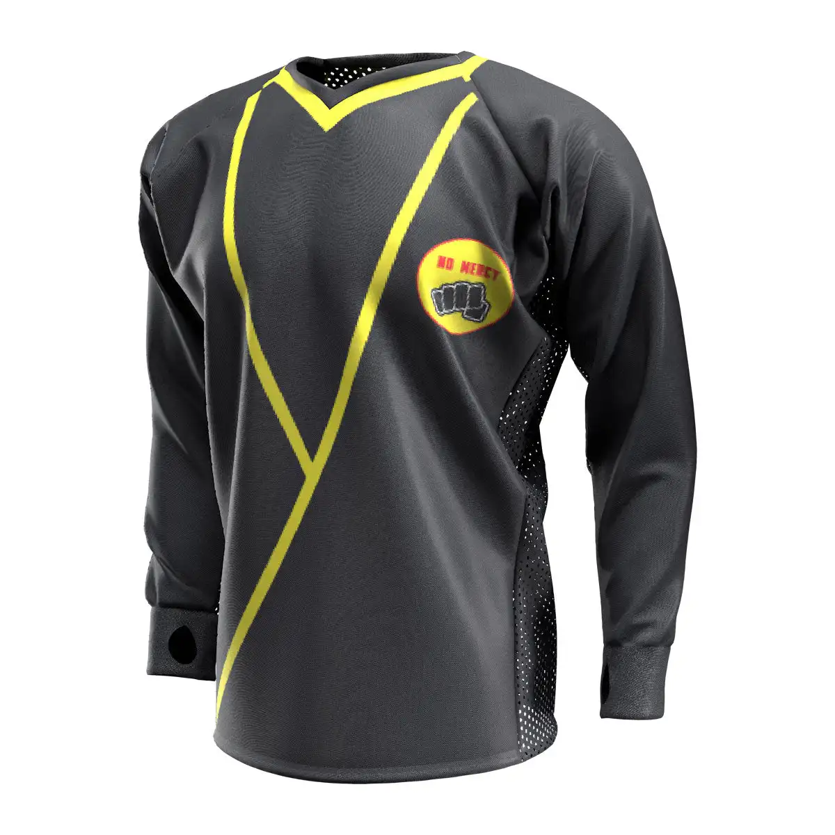 Factory Made Top Quality Paint Ball Mesh Jersey Custom Paintball Tops Stylish and Quick Dry