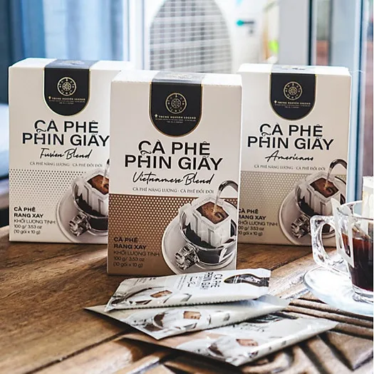 Trung Nguyen Americano Paper Filter Coffee (Box of 10 Filters)