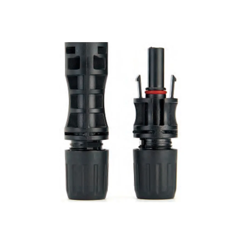 AE High Quality Durable Red Copper 45A DC 1500V 2.5mm 4mm 6mm IP67 Waterproof Solar Panel Cable Connectors for Solar PV Systems