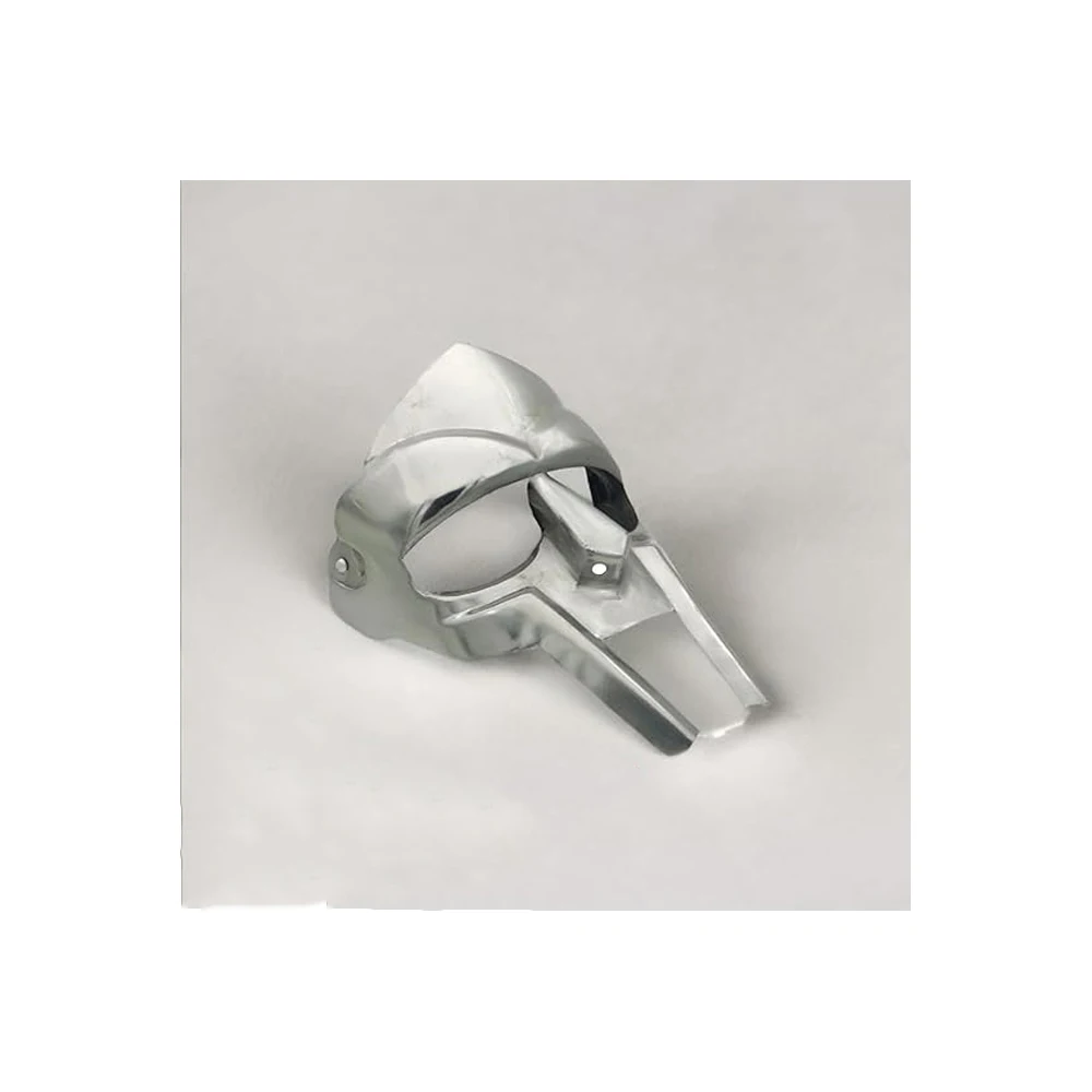 Лидер продаж маска для Хэллоуина Римский гладиаторский шлем лицо MF Doom средневековый Викинга лица с прикрепленными кожаными ремнями