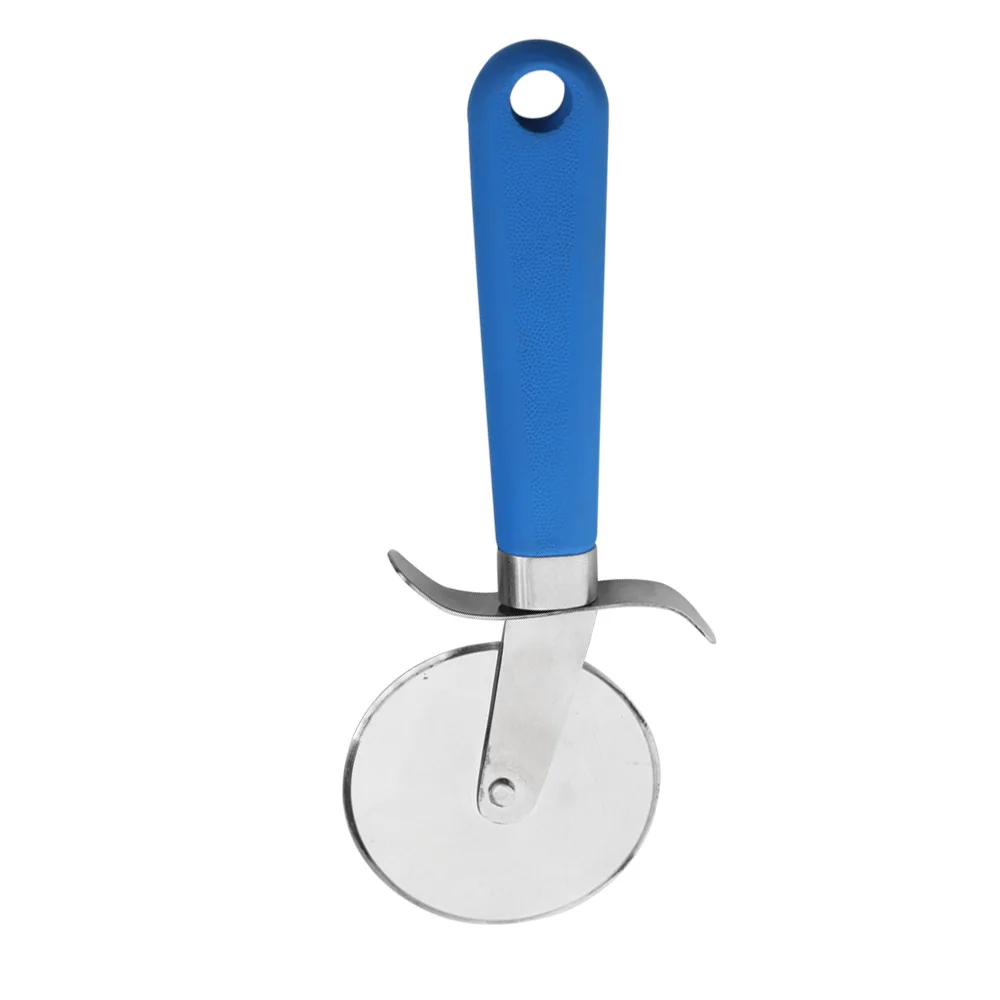 Chef Best Quality Stainless Steel Pizza Cutter, Pastry Cake Slicer, Sharp, Wheel Type With Beautiful Soft Touch Handle