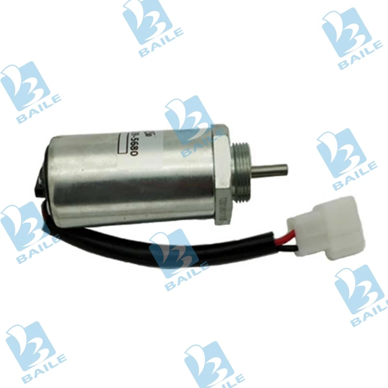 Engine Parts 4LE1 4LE2 EX55 JCB8085 JCB8080 897329-5680 MV1-18 8973295680 897209-1152 MV2-40 8972091152 12V 24V Stop Solenoid