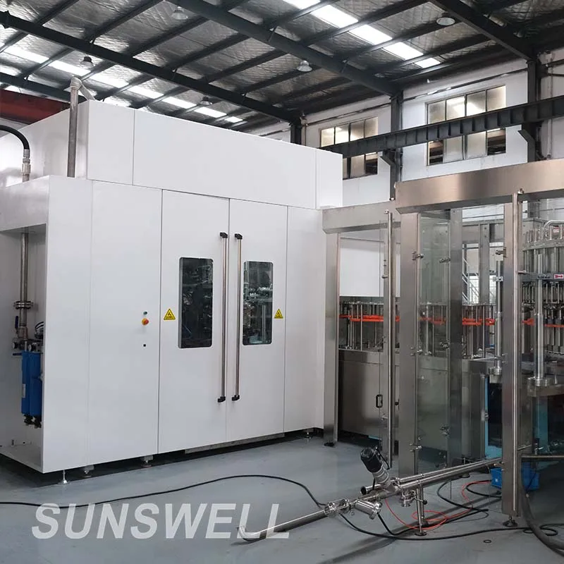 Combiblock Bottled Water Filling Machine Still Water PET Bottle Sparking Water  CSD Bottling Machine