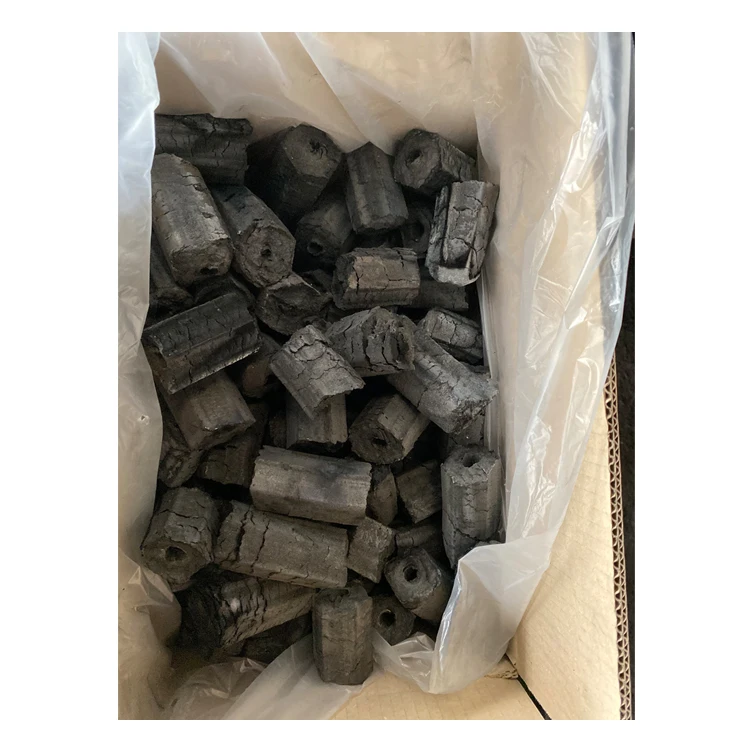 Great Quality Non Toxic Smokeless Customized Size Coconut Sawdust Briquette Hardwood BBQ Charcoal