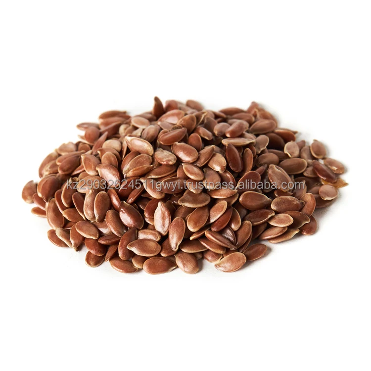 Selected flax seeds gluten free suitable for germinating microgreens and planting wholesale