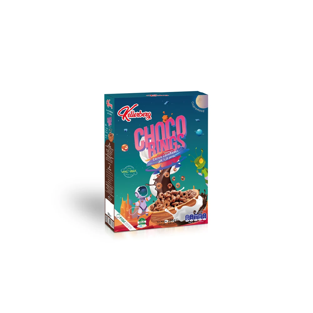 Хит продаж: Хрустящие Сладкие хлопьи для завтрака с кольцами Choco из Турции